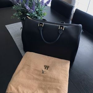 Louis Vuitton Speedy 30 Epi Noir